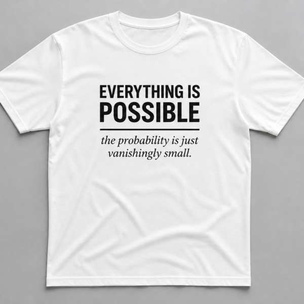 Everything Is Possible mid-size front white